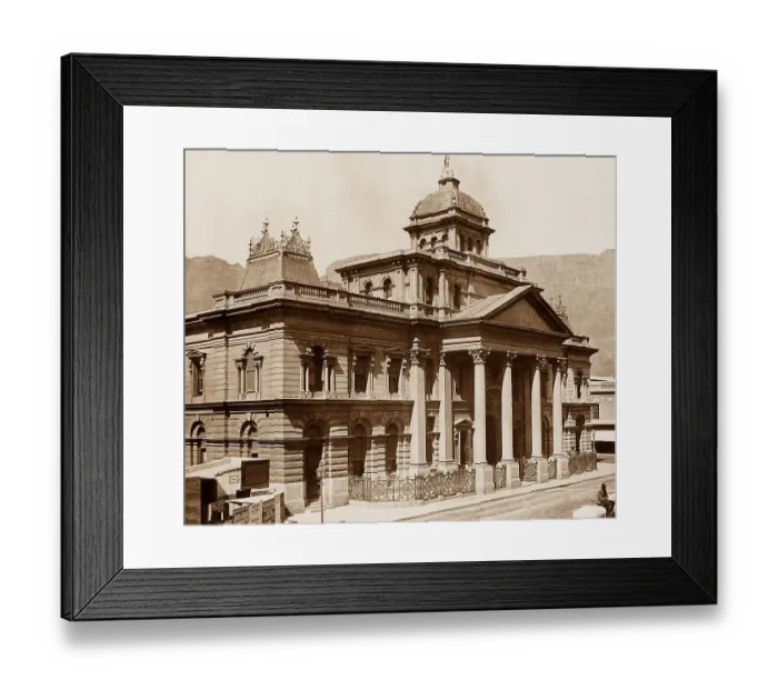 Framed Print : South Africa Cape Town Standard Bank of South Africa Framed Print : South Africa Cape Town Standard Bank of South Africa