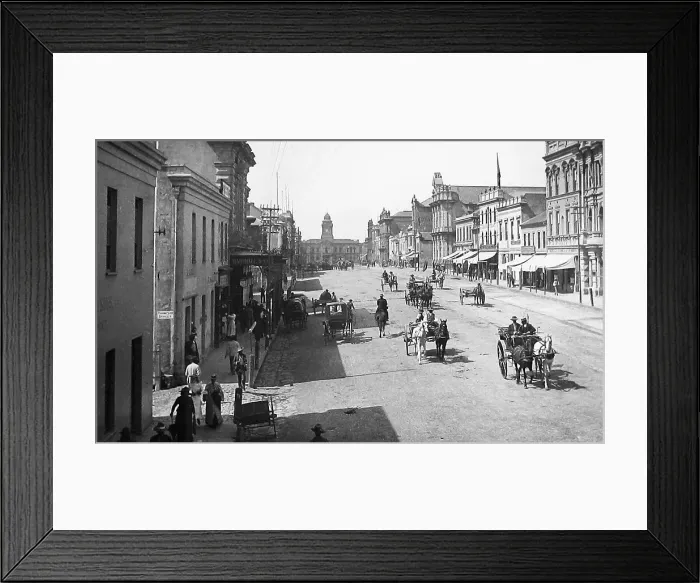 Framed Print : South Africa Port Elizabeth pre-1900 Framed Print : South Africa Port Elizabeth pre-1900