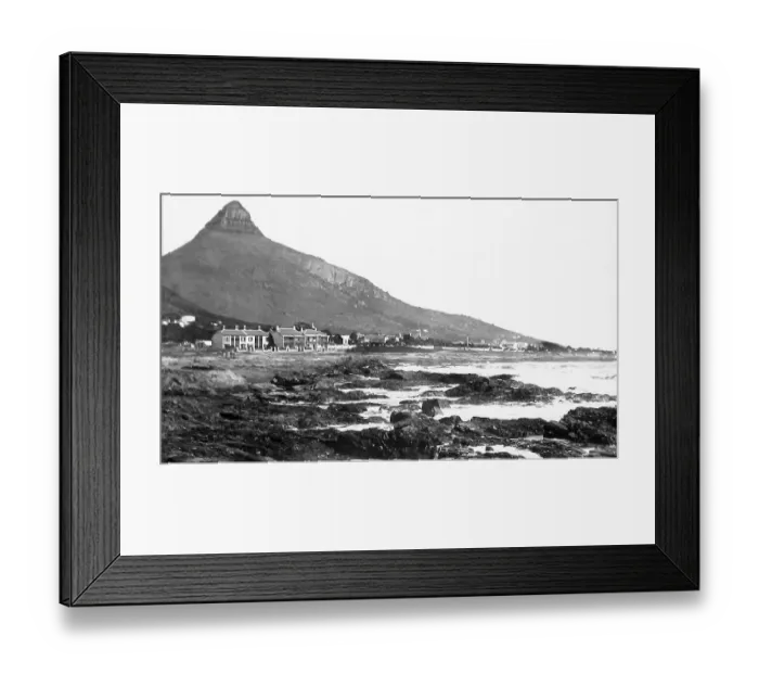 Framed Print : South Africa Cape Town Three Anchor Bay pre-1900 Framed Print : South Africa Cape Town Three Anchor Bay pre-1900