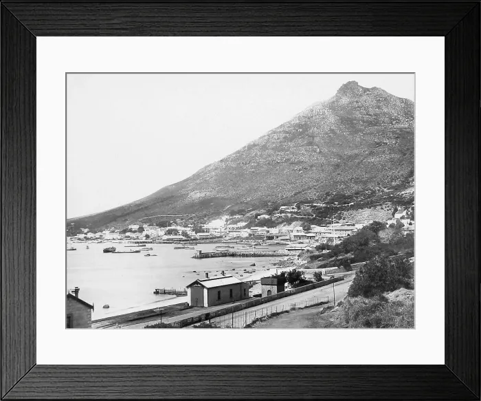Framed Print : South Africa Simonstown pre-1900 Framed Print : South Africa Simonstown pre-1900