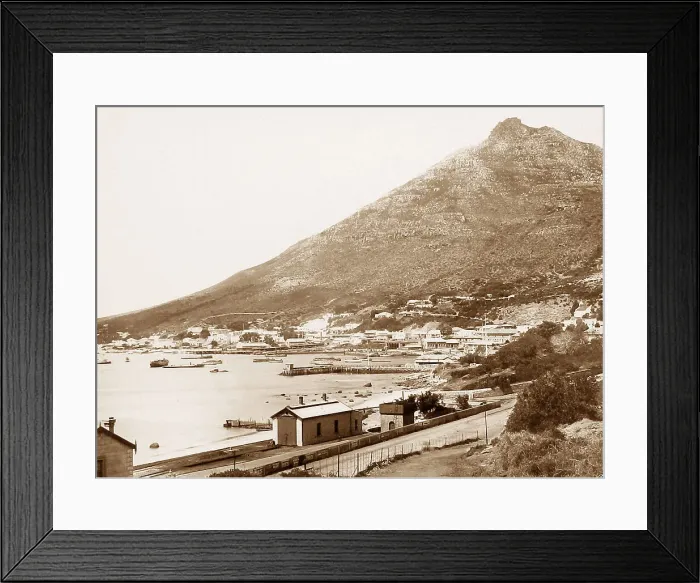 Framed Print : South Africa Simonstown pre-1900 Framed Print : South Africa Simonstown pre-1900