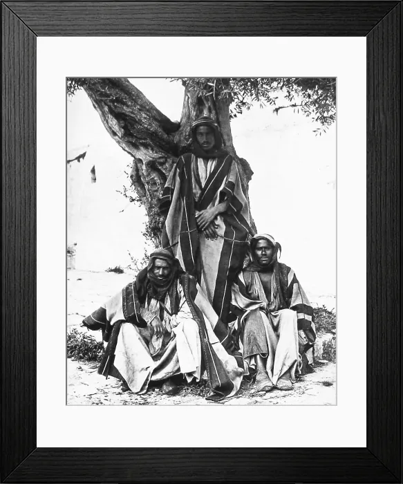 Framed Print : Bedouins pre-1900 Framed Print : Bedouins pre-1900