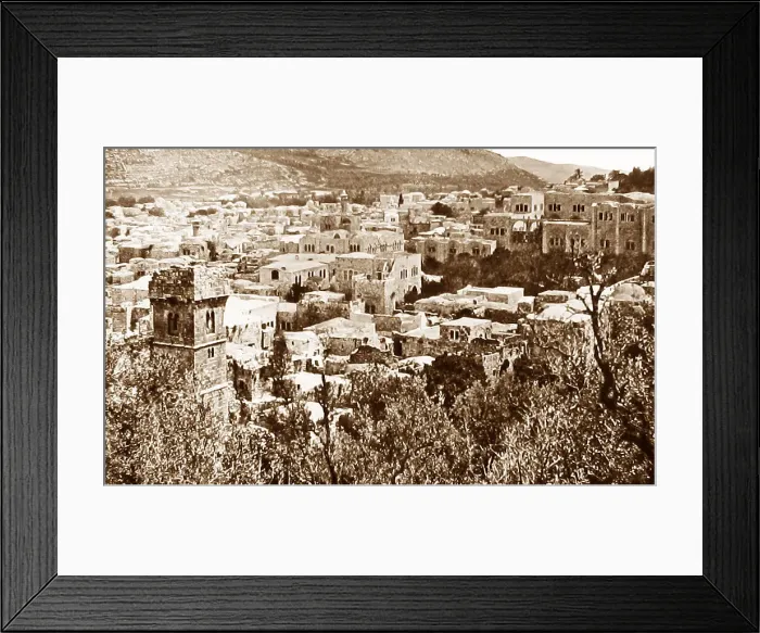 Framed Print : Shechem, israel Framed Print : Shechem, israel