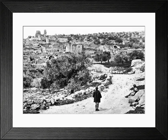 Framed Print : Palestine Bethany pre-1900 Framed Print : Palestine Bethany pre-1900