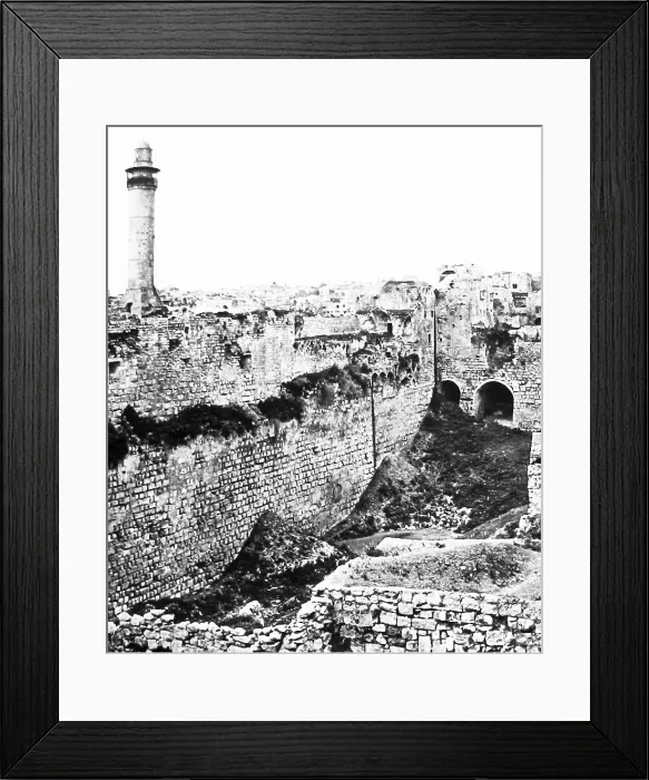 Framed Print : Israel Jerusalm Pool of Bethesda pre-1900 Framed Print : Israel Jerusalm Pool of Bethesda pre-1900