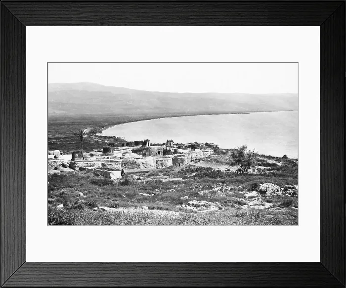 Framed Print : Israel Magdala Sea of Galilee pre-1900 Framed Print : Israel Magdala Sea of Galilee pre-1900