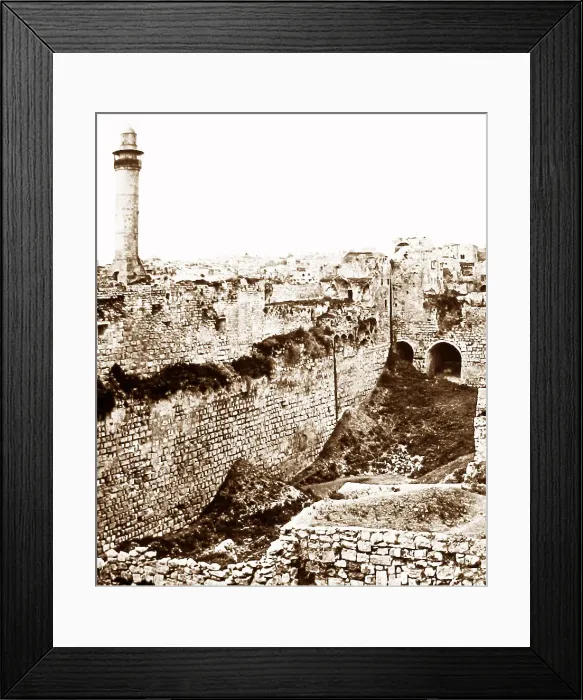Framed Print : Pool of Bethesda, Jerusalem Framed Print : Pool of Bethesda, Jerusalem