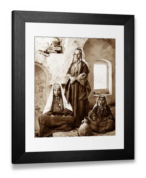 Framed Print : Women of Bethlehem, Palestine Framed Print : Women of Bethlehem, Palestine