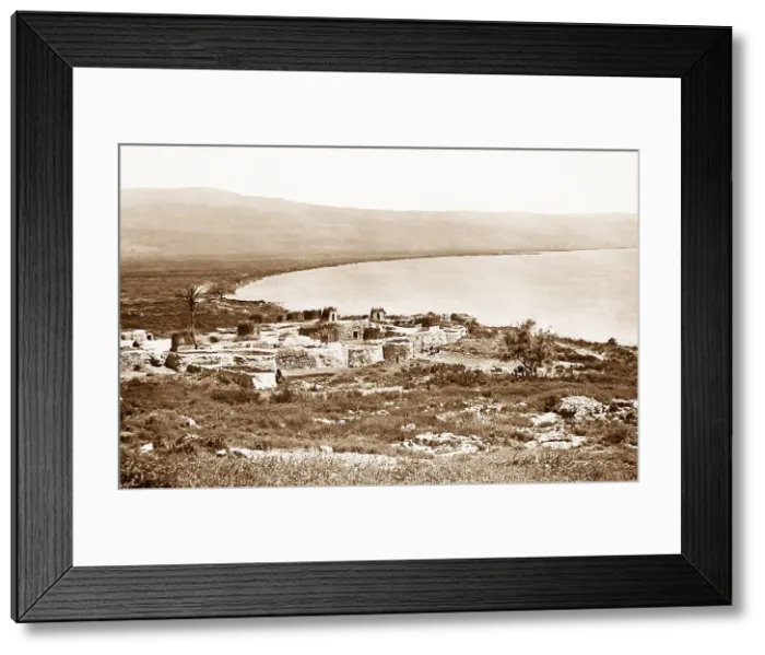 Framed Print : Sea of Galilee, Magdala, Israel Framed Print : Sea of Galilee, Magdala, Israel