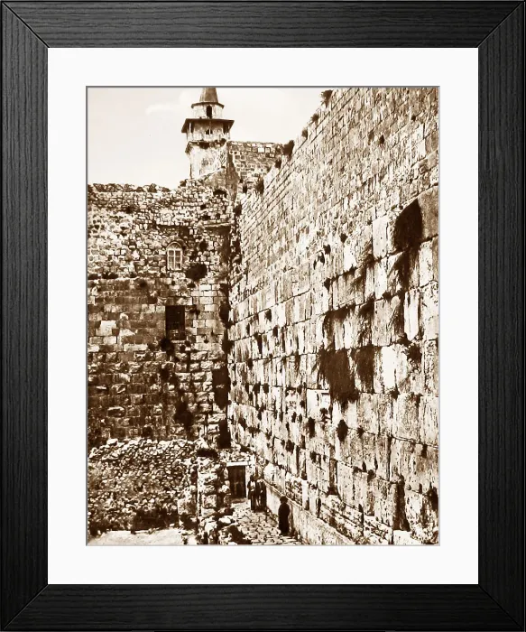 Framed Print : Wailing Wall, Jerusalem Framed Print : Wailing Wall, Jerusalem