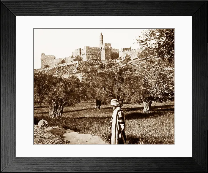 Framed Print : Tower of Hippicus, Jerusalem Framed Print : Tower of Hippicus, Jerusalem
