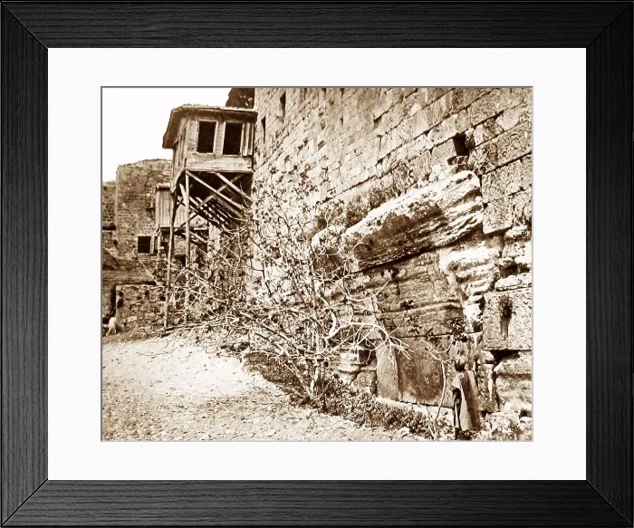 Framed Print : Robinsons Arch, Jeruslaem Framed Print : Robinsons Arch, Jeruslaem