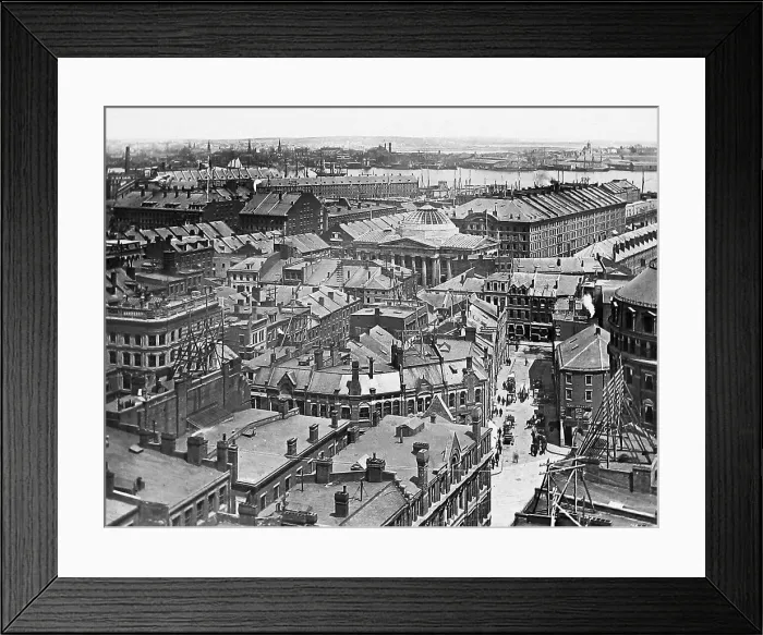 Framed Print : USA Boston panorama pre-1900 Framed Print : USA Boston panorama pre-1900