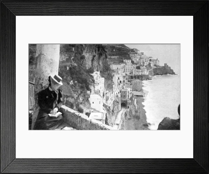 Framed Print : Italy Amalfi pre-1900 Framed Print : Italy Amalfi pre-1900