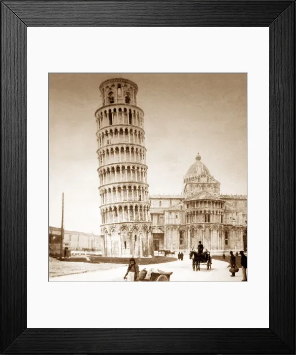 Framed Print : Leaning tower of Pisa, Italy Framed Print : Leaning tower of Pisa, Italy