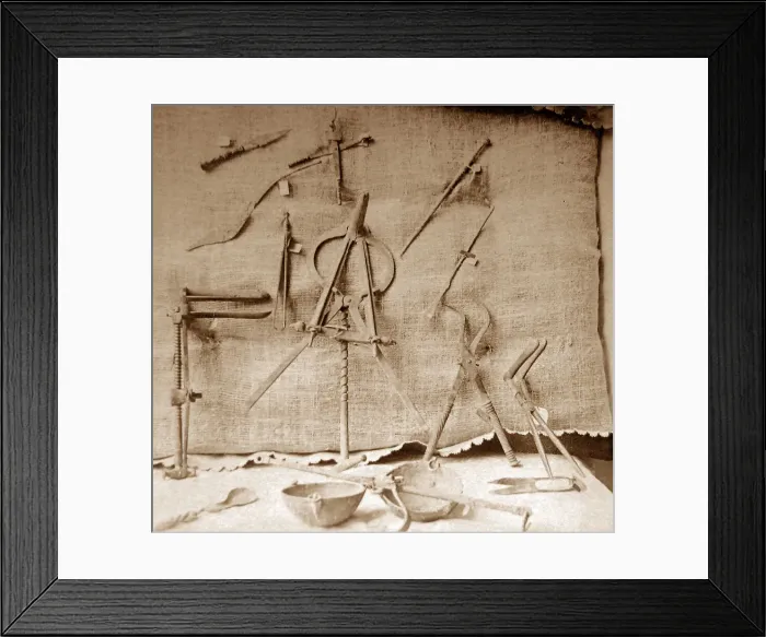 Framed Print : Pompeii artifacts, Italy Framed Print : Pompeii artifacts, Italy