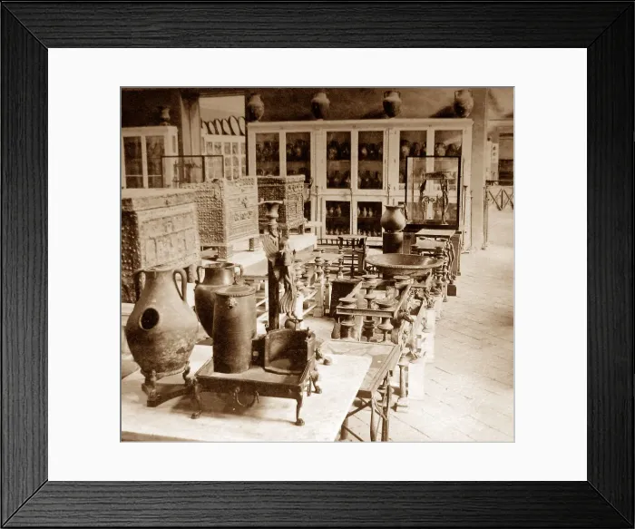 Framed Print : Pompeii artifacts, Italy