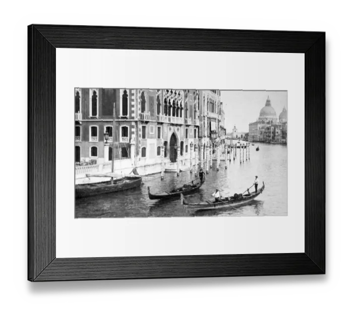 Framed Print : Italy Venice Grand Canal pre-1900 Framed Print : Italy Venice Grand Canal pre-1900