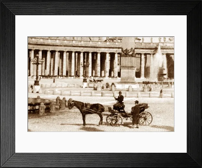 Framed Print : Italy Rome Vatican pre-1900 Framed Print : Italy Rome Vatican pre-1900