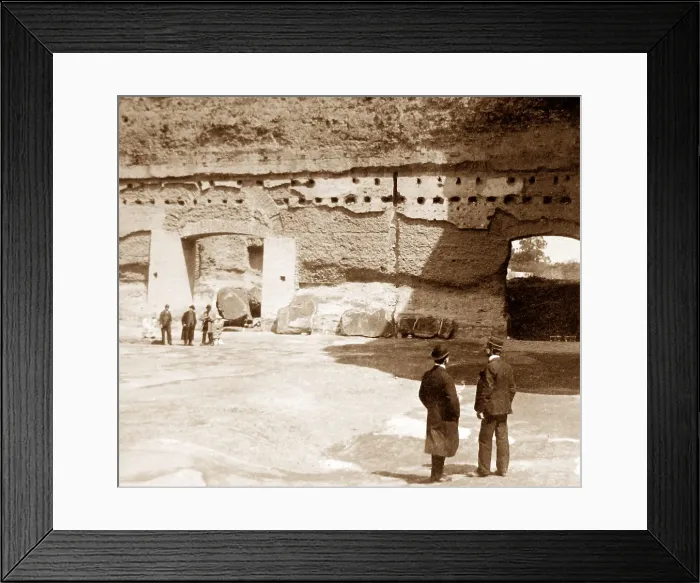 Framed Print : Baths of Caracalla, Rome, Italy Framed Print : Baths of Caracalla, Rome, Italy