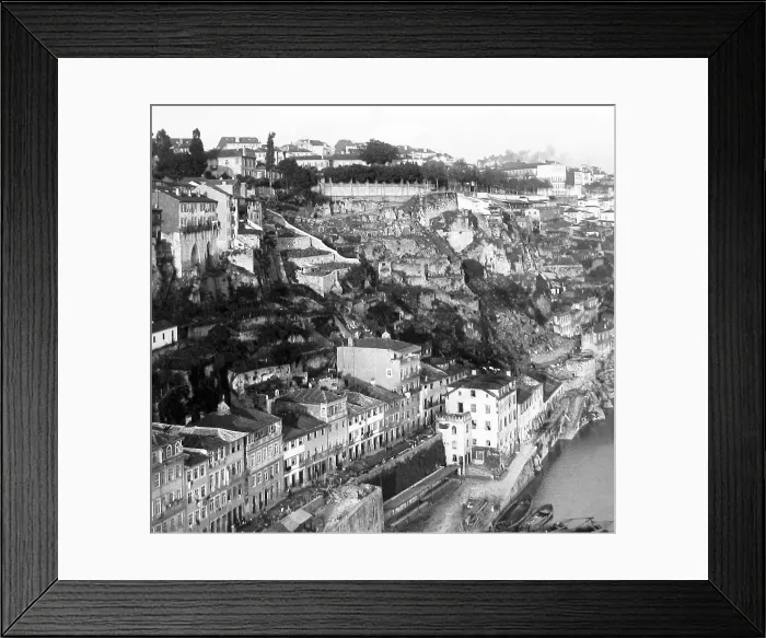 Framed Print : Porto Portugal in 1906 Framed Print : Porto Portugal in 1906
