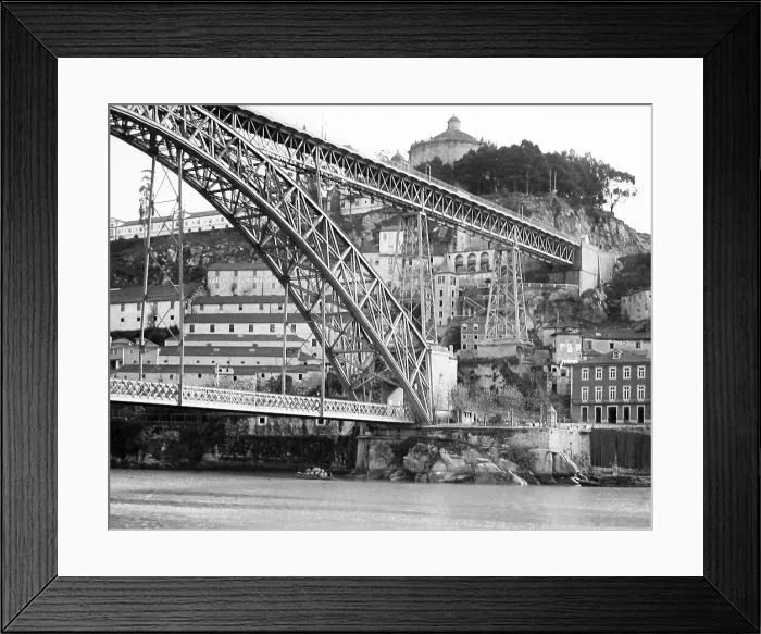 Framed Print : Porto Portugal in 1906 Framed Print : Porto Portugal in 1906