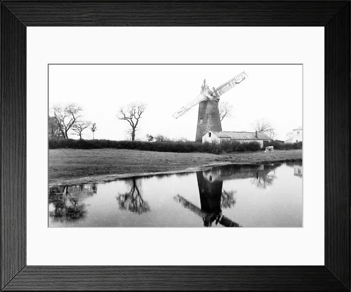 Framed Print : Barnet Gate Windwill early 1900s Framed Print : Barnet Gate Windwill early 1900s