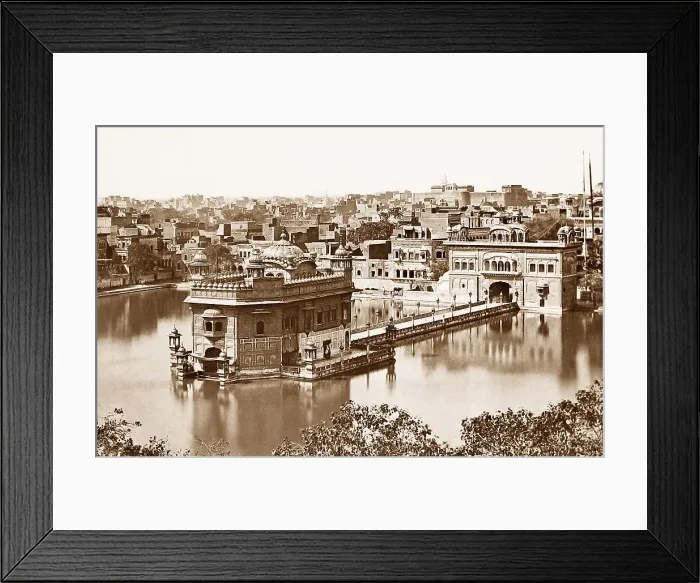 Framed Print : Golden Temple of Amritsar, India Framed Print : Golden Temple of Amritsar, India