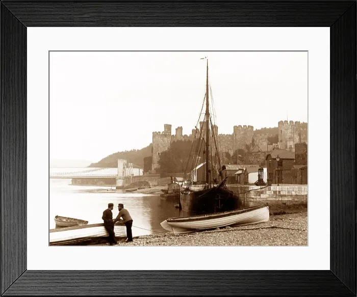 Framed Print : Conway Castle, Wales Framed Print : Conway Castle, Wales