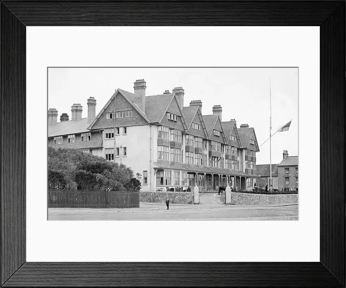 Framed Print : Great Western Hotel Jersey Victorian period Framed Print : Great Western Hotel Jersey Victorian period