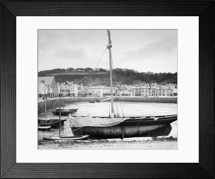 Framed Print : Saint Aubin Jersey Victorian period Framed Print : Saint Aubin Jersey Victorian period