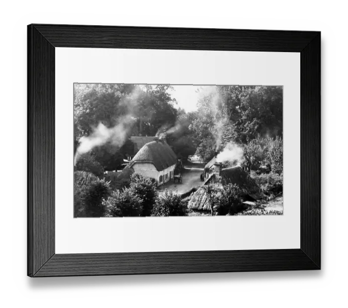 Framed Print : Wherwell Victorian period Framed Print : Wherwell Victorian period