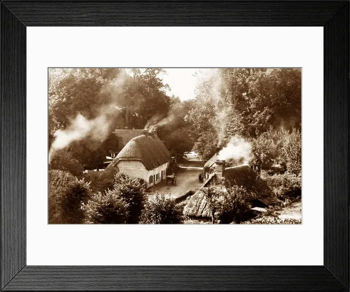 Framed Print : Wherwell in Hampshire Framed Print : Wherwell in Hampshire