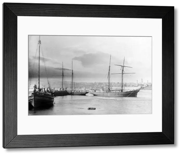 Framed Print : Berwick on Tweed Victorian period Framed Print : Berwick on Tweed Victorian period