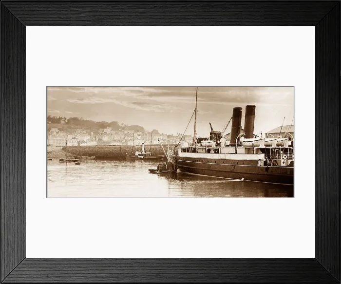 Framed Print : Saint Peter Port, Guernsey Framed Print : Saint Peter Port, Guernsey