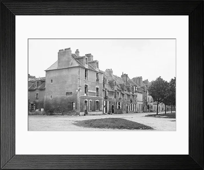 Framed Print : France Caen Place Saint Gilles pre-1900 Framed Print : France Caen Place Saint Gilles pre-1900