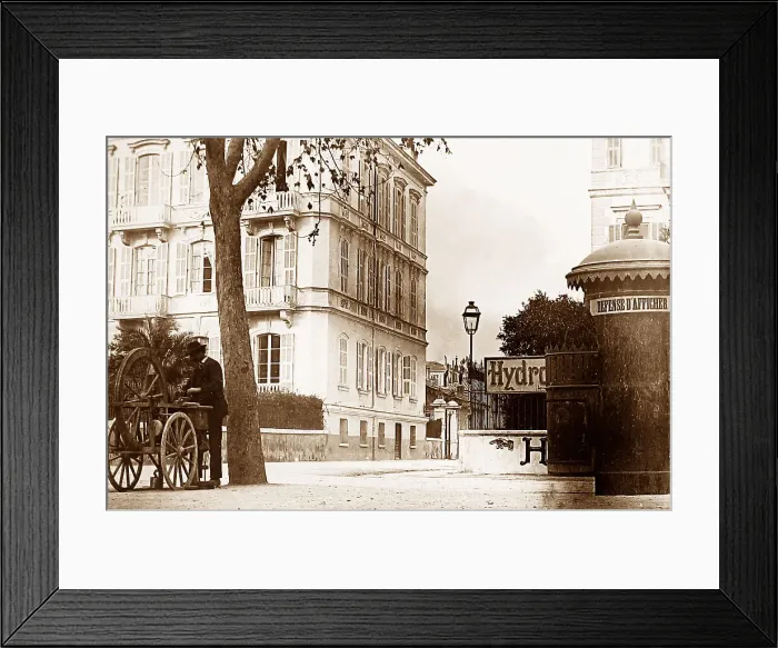 Framed Print : Knife grinder, Nice, France Framed Print : Knife grinder, Nice, France