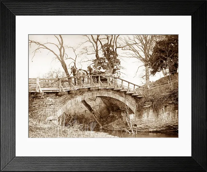 Framed Print : Bow Bridge near Ludlow Framed Print : Bow Bridge near Ludlow