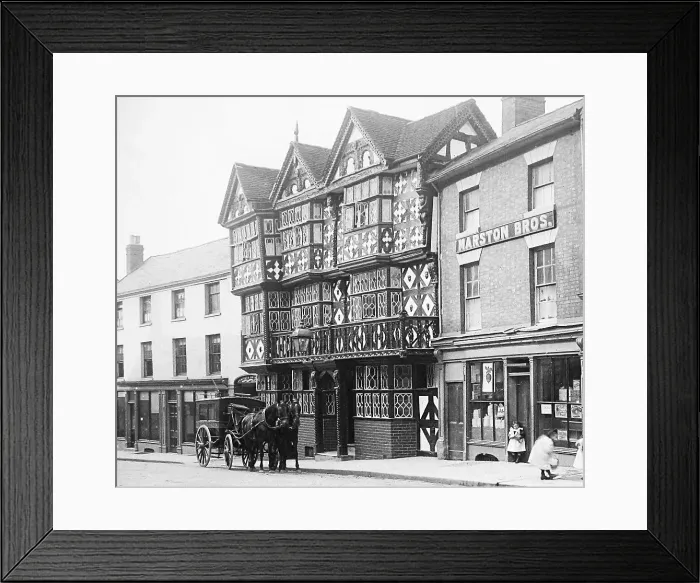 Framed Print : Feathers Hotel, Ludlow Framed Print : Feathers Hotel, Ludlow