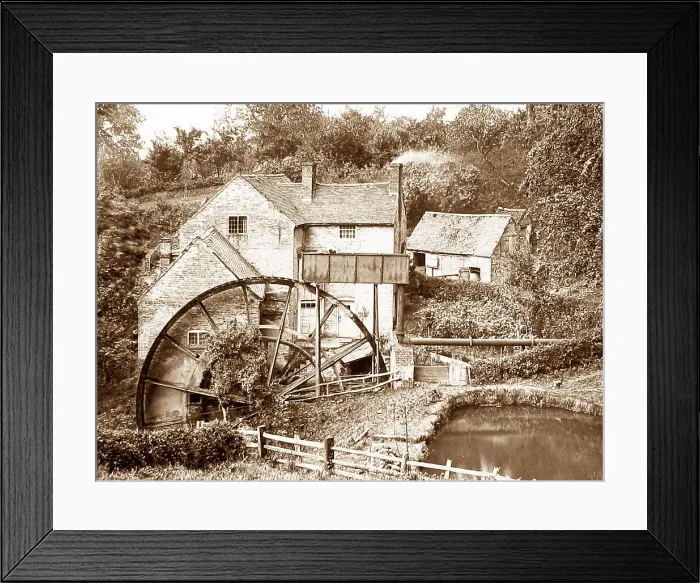 Framed Print : Old Mill at Bridgnorth Framed Print : Old Mill at Bridgnorth