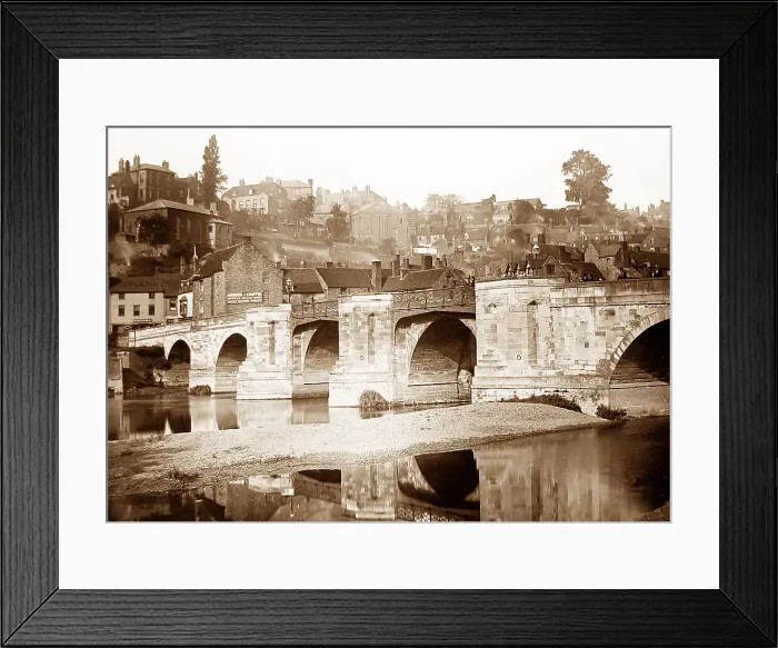 Framed Print : Bridgnorth Victorian period Framed Print : Bridgnorth Victorian period