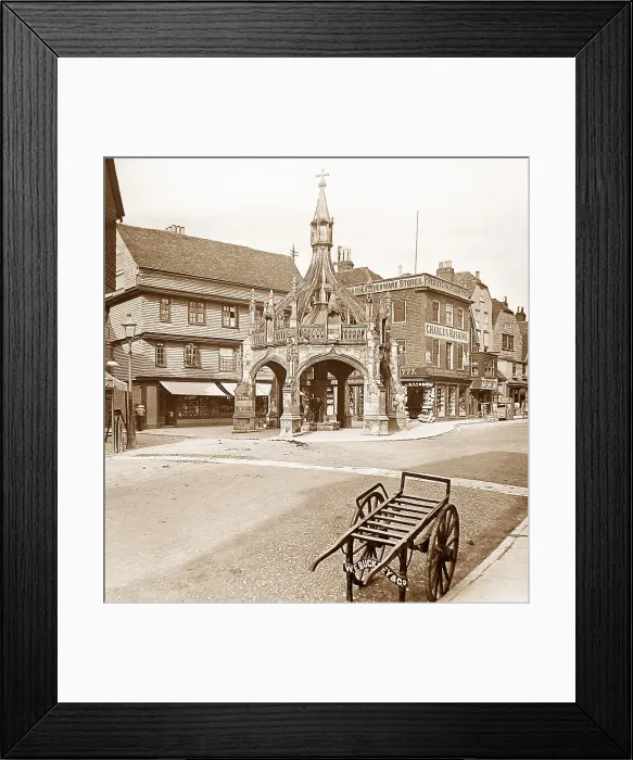 Framed Print : Poultry Cross, Salisbury Framed Print : Poultry Cross, Salisbury