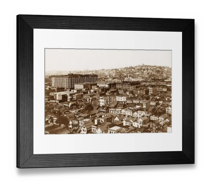 Framed Print : San Francisco early 1900s Framed Print : San Francisco early 1900s