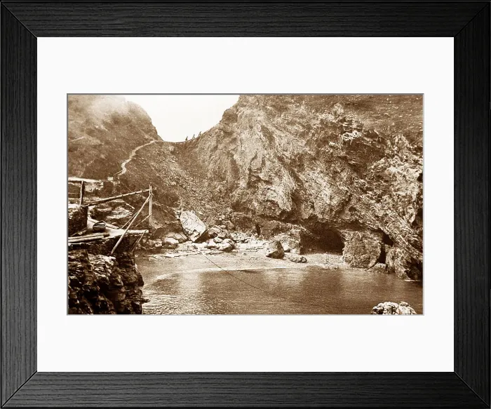 Framed Print : Tintagel Framed Print : Tintagel