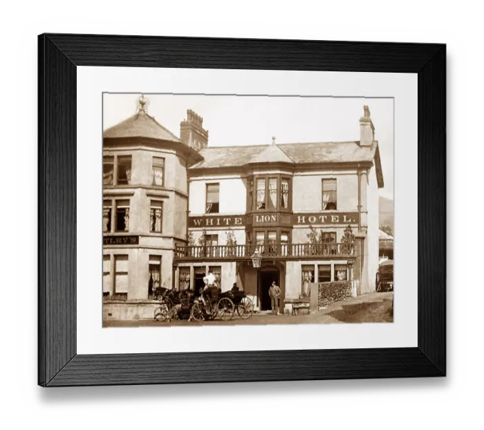 Framed Print : White Lion Hotel, Ambleside Framed Print : White Lion Hotel, Ambleside