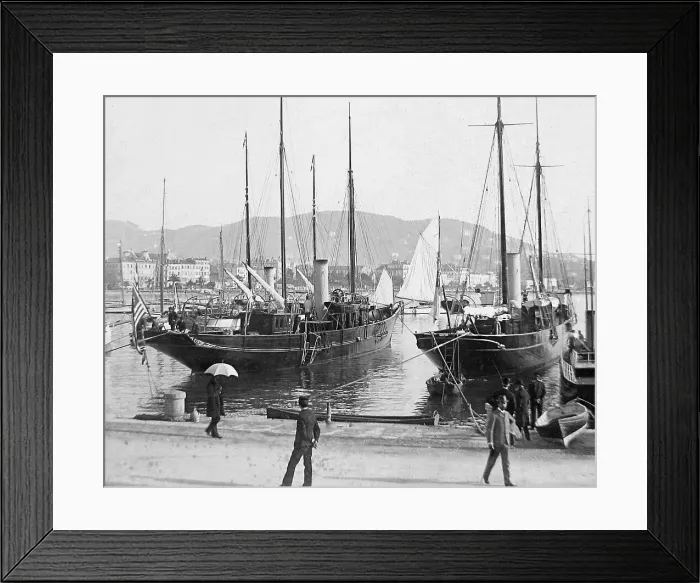 Framed Print : Cannes France pre-1900 Framed Print : Cannes France pre-1900