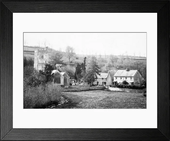 Framed Print : Kingskerswell Victorian period Framed Print : Kingskerswell Victorian period