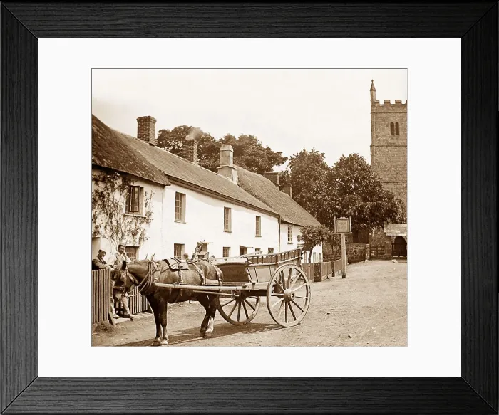 Framed Print : Drewsteignton Framed Print : Drewsteignton