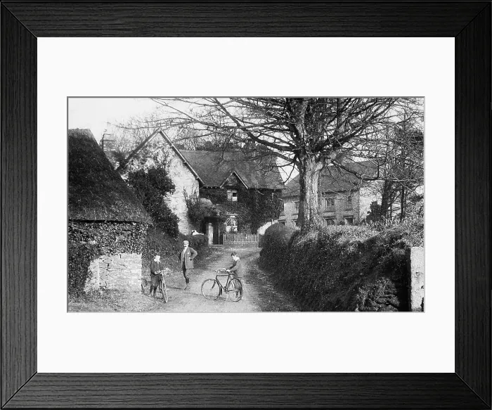 Framed Print : Berry Pomery Lodge early 1900s Framed Print : Berry Pomery Lodge early 1900s