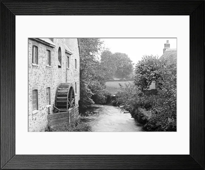 Framed Print : Bovey Tracey Victorian period Framed Print : Bovey Tracey Victorian period